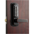 Oil Rubbed Bronze Mechanical Keyless Lever Lock J645419