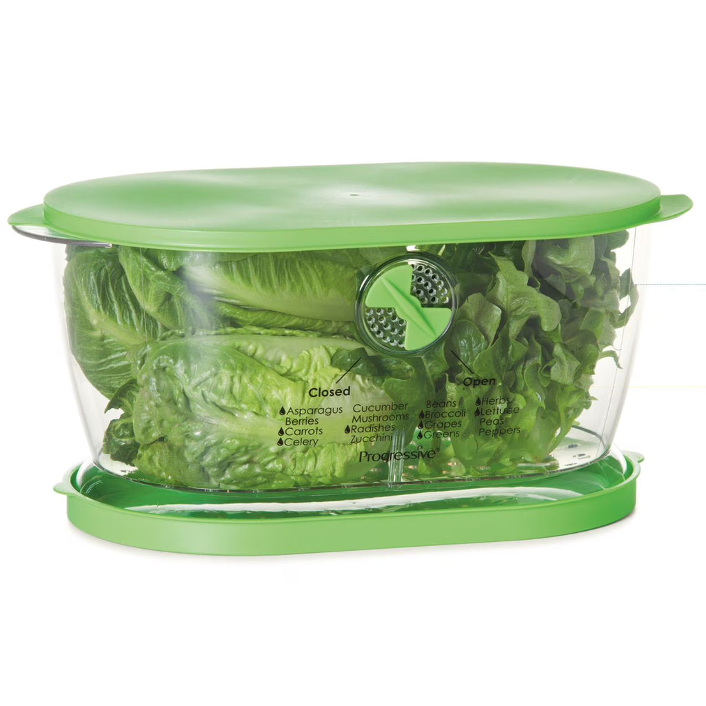 Lettuce Keeper Food Storage, 4.7 Qt, Green Lid H411