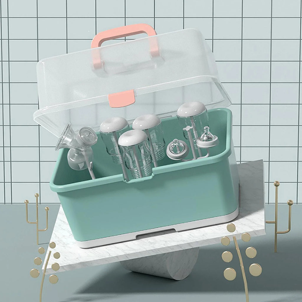 Portable Baby Bottle Drying Rack with Drainer H796
