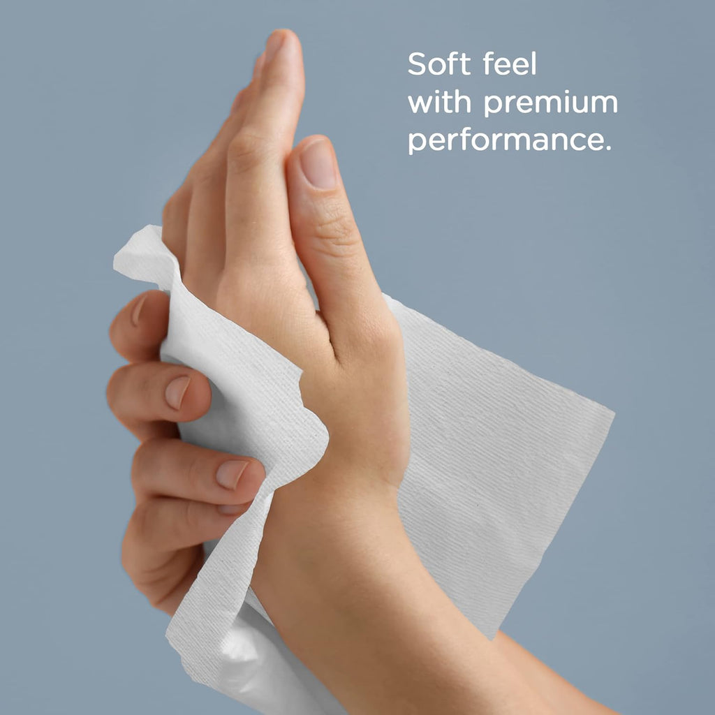 Hard Roll Paper Towels, White, 6 Rolls/Case, Pack of 2 K332