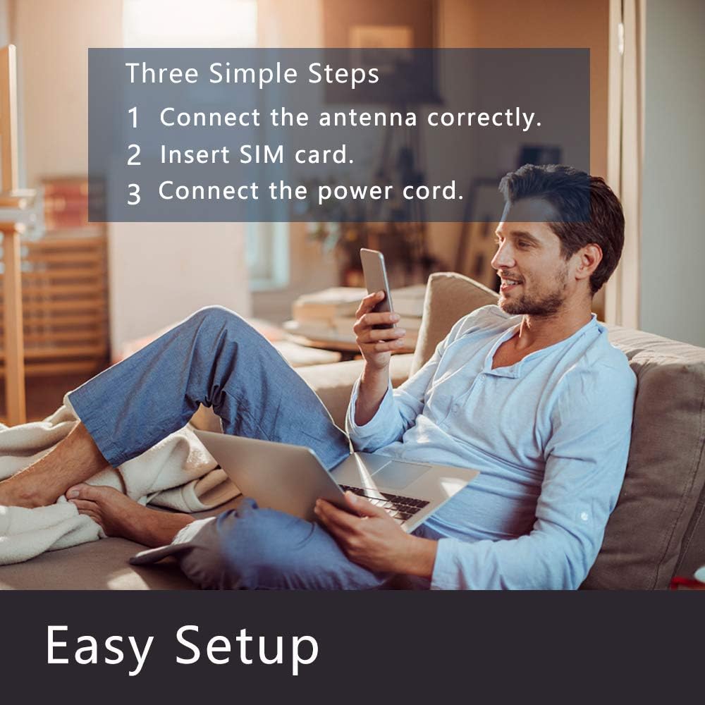 4G LTE Wireless Router with SIM Card Slot S3692