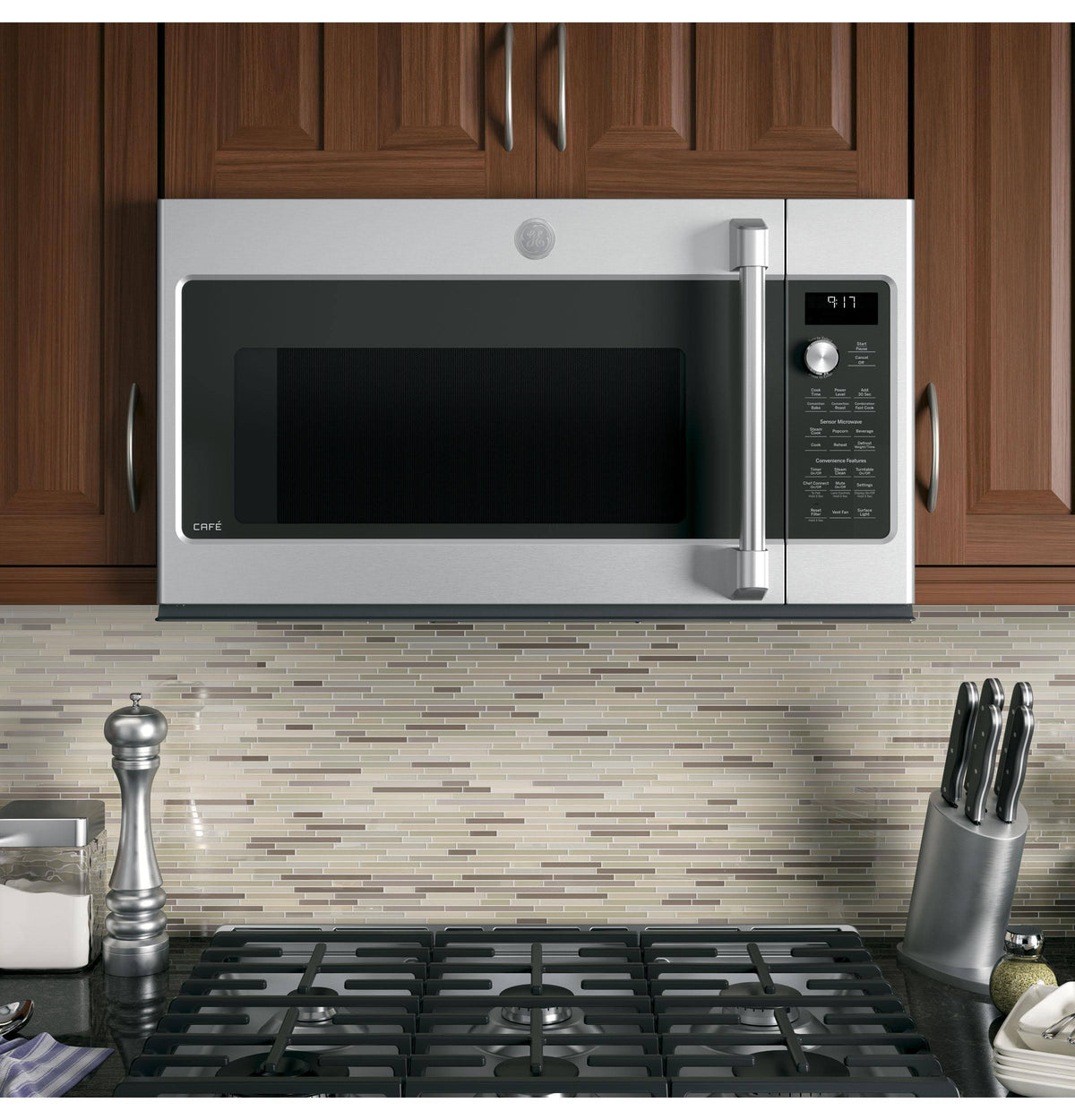 950W Built-In Convection Microwave - 1.7 cu ft - Stainless Steel E3536