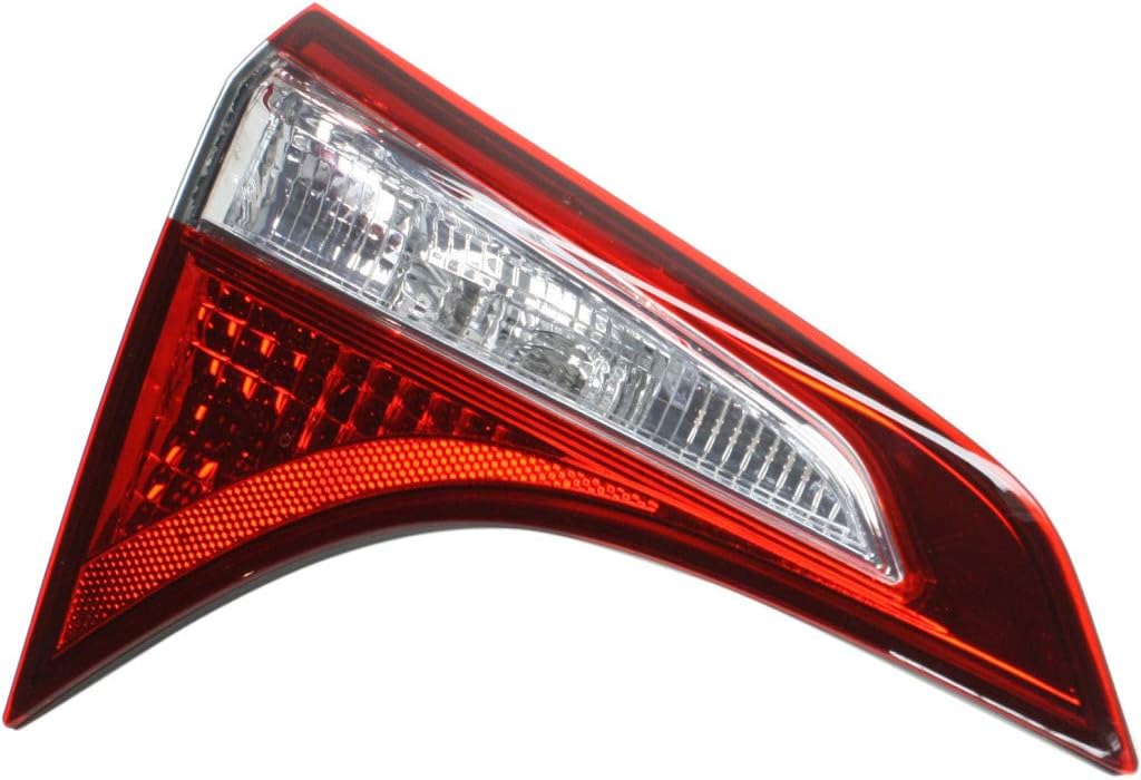 Toyota Corolla Tail Light 2014 2016 Inner Passenger Side Rear Pack of 2 K13508