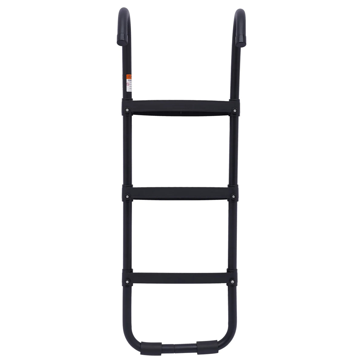 Trampoline Ladder with Wide Skid-Proof Steps Steel 165lbs Load X33040