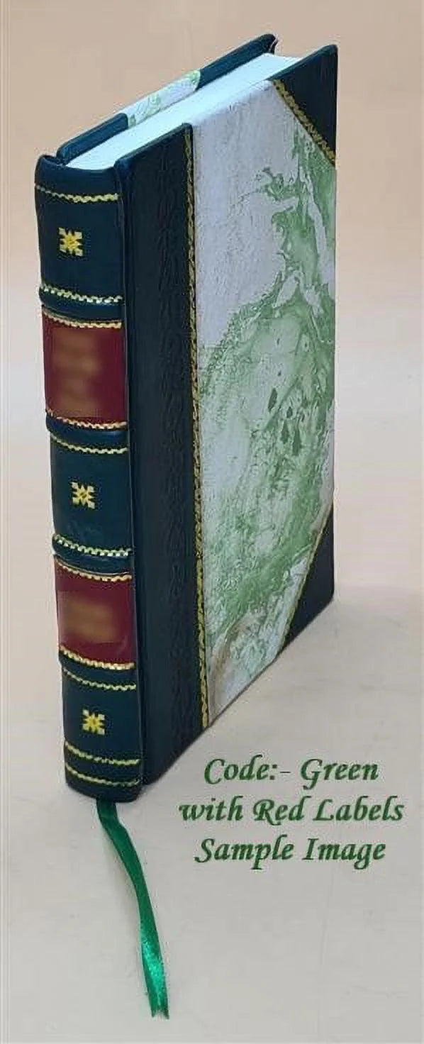 Microbes ptomaÃnes et maladies 1887 Leather Bound Y913