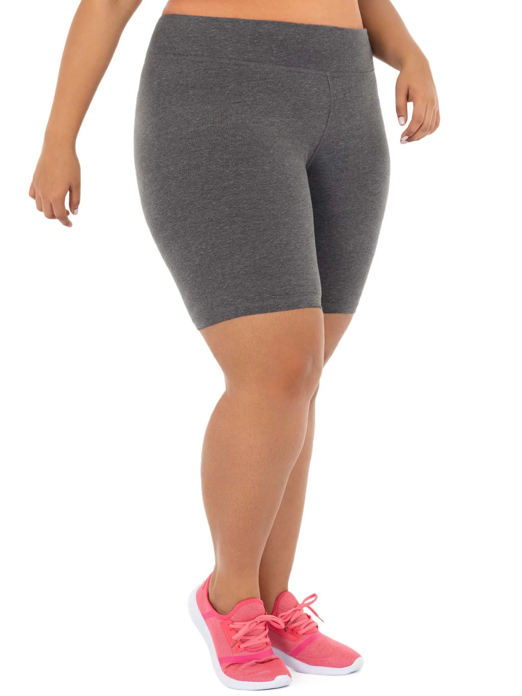 Women's Plus Size Bike Short, 2-Pack J7013