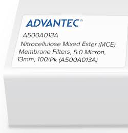 MCE Membrane Disc Filters, Hydrophilic, 100/pk X367
