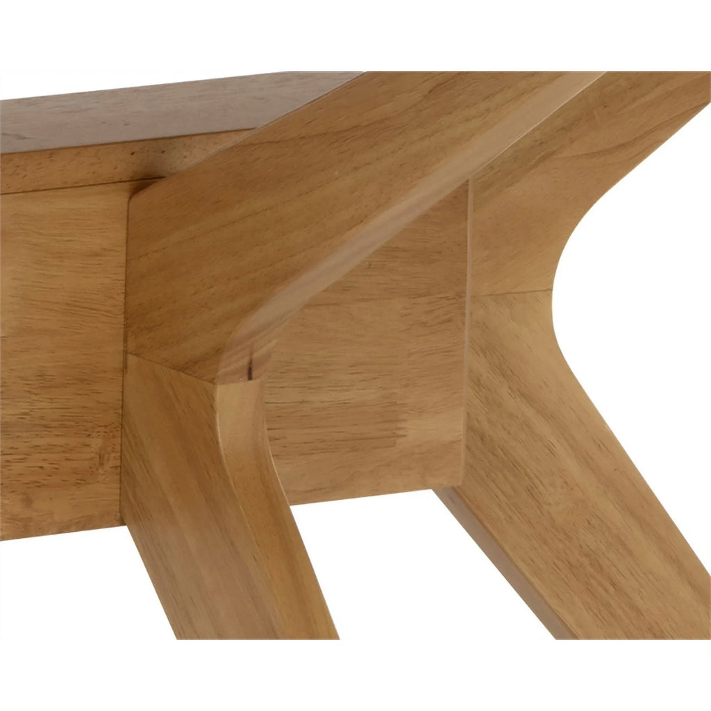 Mid-Century Rubberwood Dining Table U836