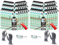 Spray Foam Can Kit with 2 Angled Gun Foam Applicators, 2 Cans of Cleaner, 1 pair L gloves, 1 pair XL gloves, 2 pair Safety Glasses W442