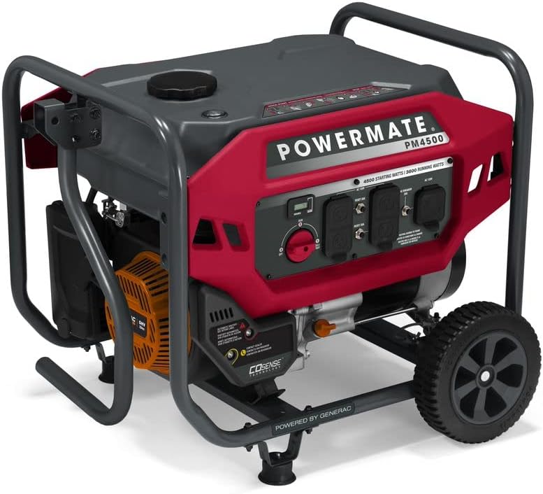 Red Black 3800 Watt Gas Generator A561