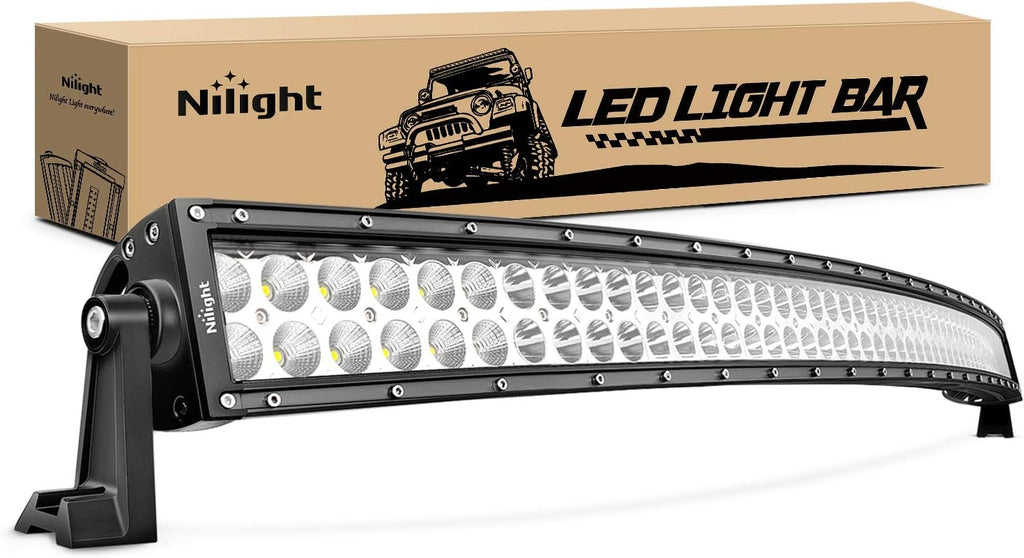 42Inch 240W Curved LED Work Light Spot Flood Combo Driving Fog Lights, Pack of 2 V4437