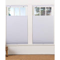 White Cordless Blackout Cellular Shade 49.5in. W x 72in. J457385