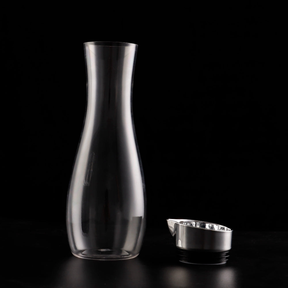 1.2L Acrylic Transparent Juice Bottle with Lid B988360
