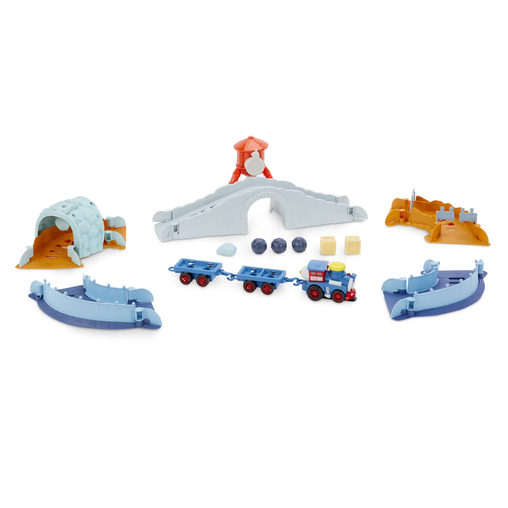 Toy Train Set with Sounds and 15 Pieces N314282