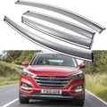 Car Window Visor Vent Shade Deflector Sun/Rain Guards N573