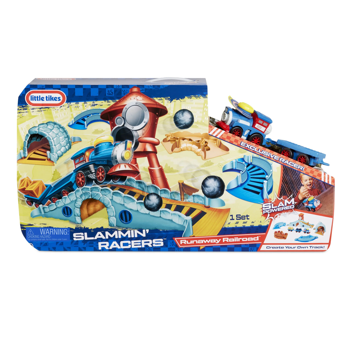 Toy Train Set with Sounds and 15 Pieces N314282