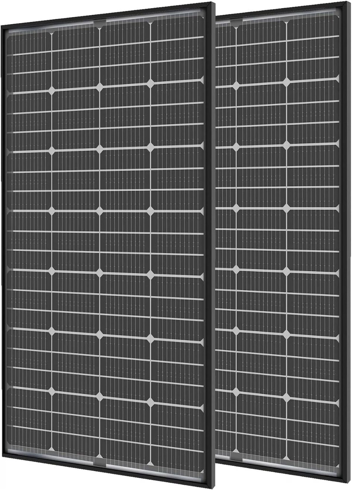 200W 12V Mono Solar Panels 2PCS E7160