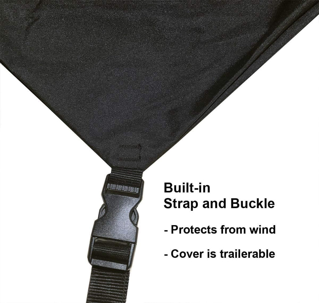 Snowmobile Cover with Built-in Securing Straps D3176