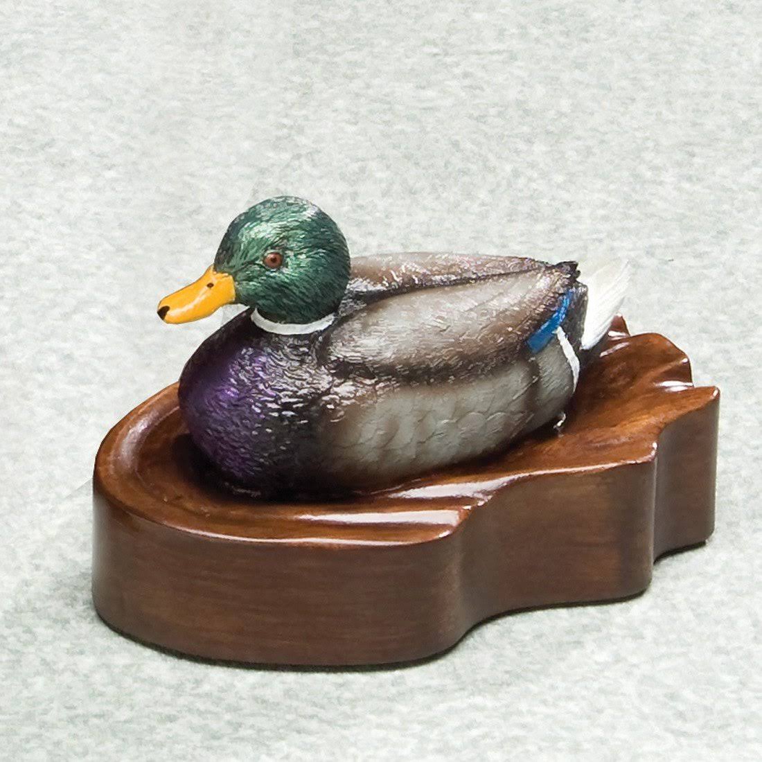 Small Wood Cremation Urn W280424