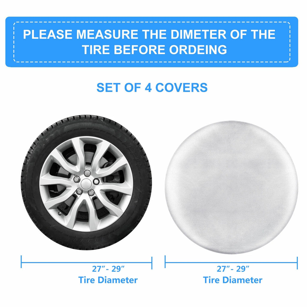 29'' Waterproof Tire Covers Set Of 4 B31286