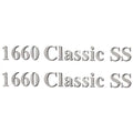 1660 Classic SS Silver Boat Decal (Pair) N656870