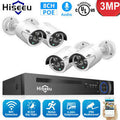 8CH 3MP PoE Security IP Camera System NVR Kit B232