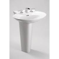 Pacifica Pedestal Top with 8x22 Centers - Ebony B309