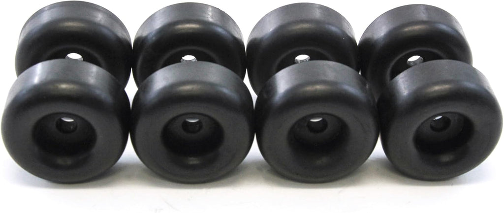 8 Rubber Bumpers 2.5 Inches Round Replacement Cargo Stop Y641971