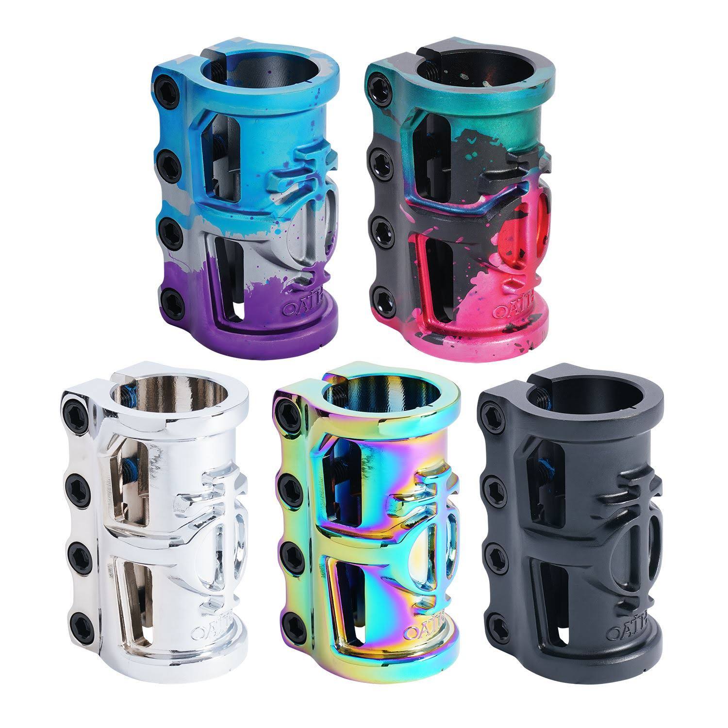Blue/Purple Alloy SCS Clamp D40896