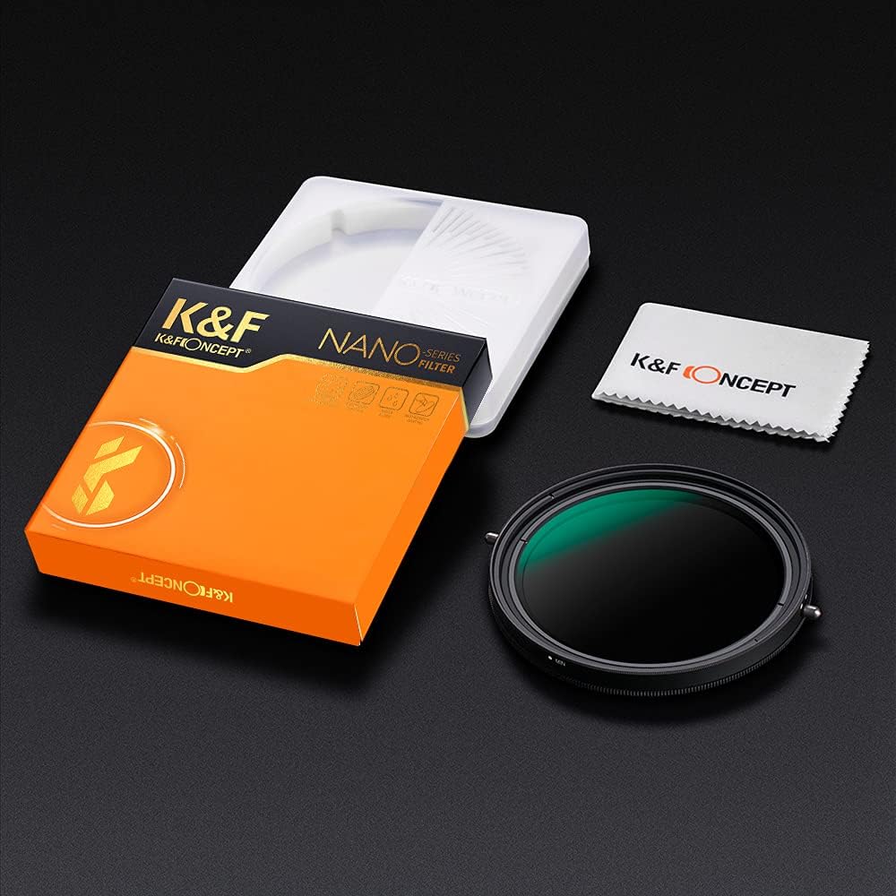 58mm Variable ND2-ND32 ND Filter and CPL Circular Polarizing Filter 2 in 1 O377423