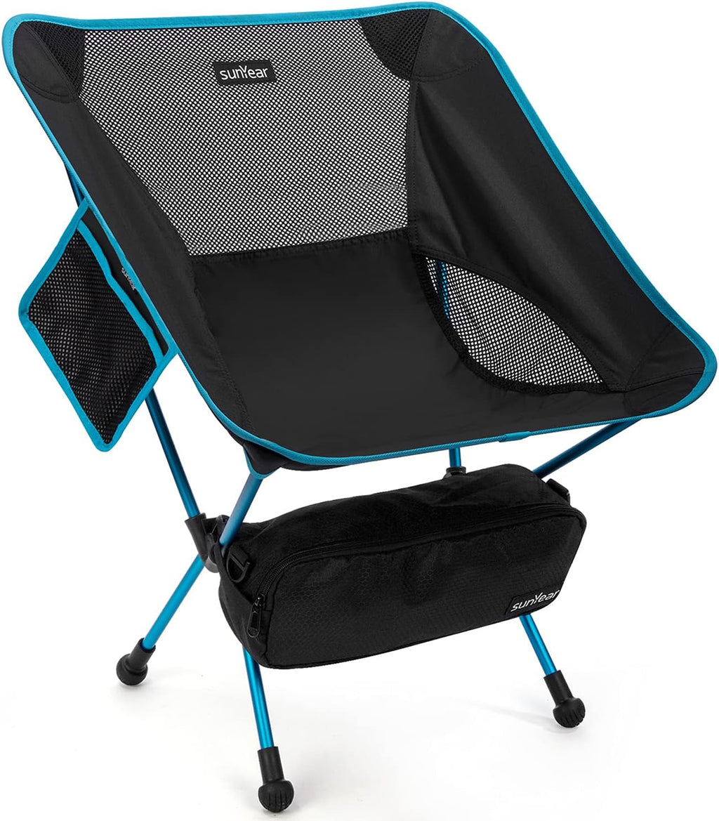Compact Folding Camping Chair with Carry Bag K62705