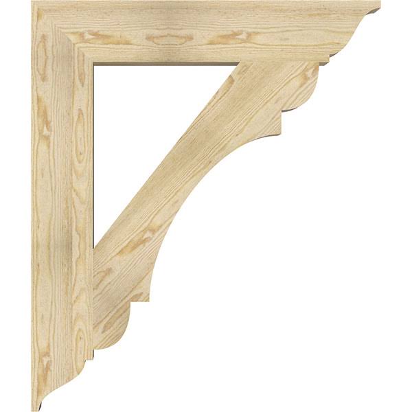 Douglas Fir Traditional Rough Sawn Bracket T4826