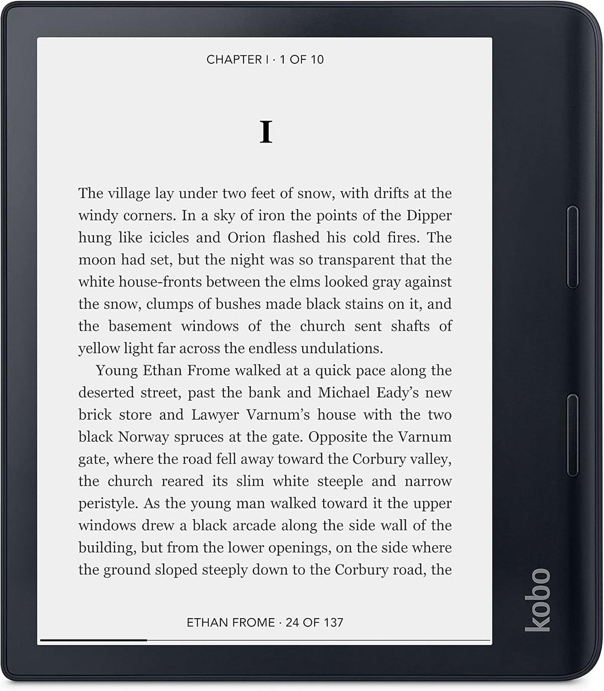 32GB Waterproof eReader with 8" HD Glare Free Touchscreen E632620