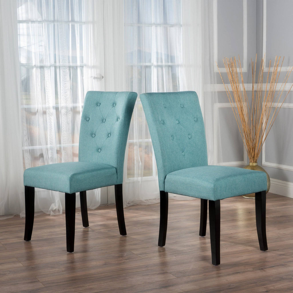 Deep Purple Fabric Dining Chair (Set of 2) S95841