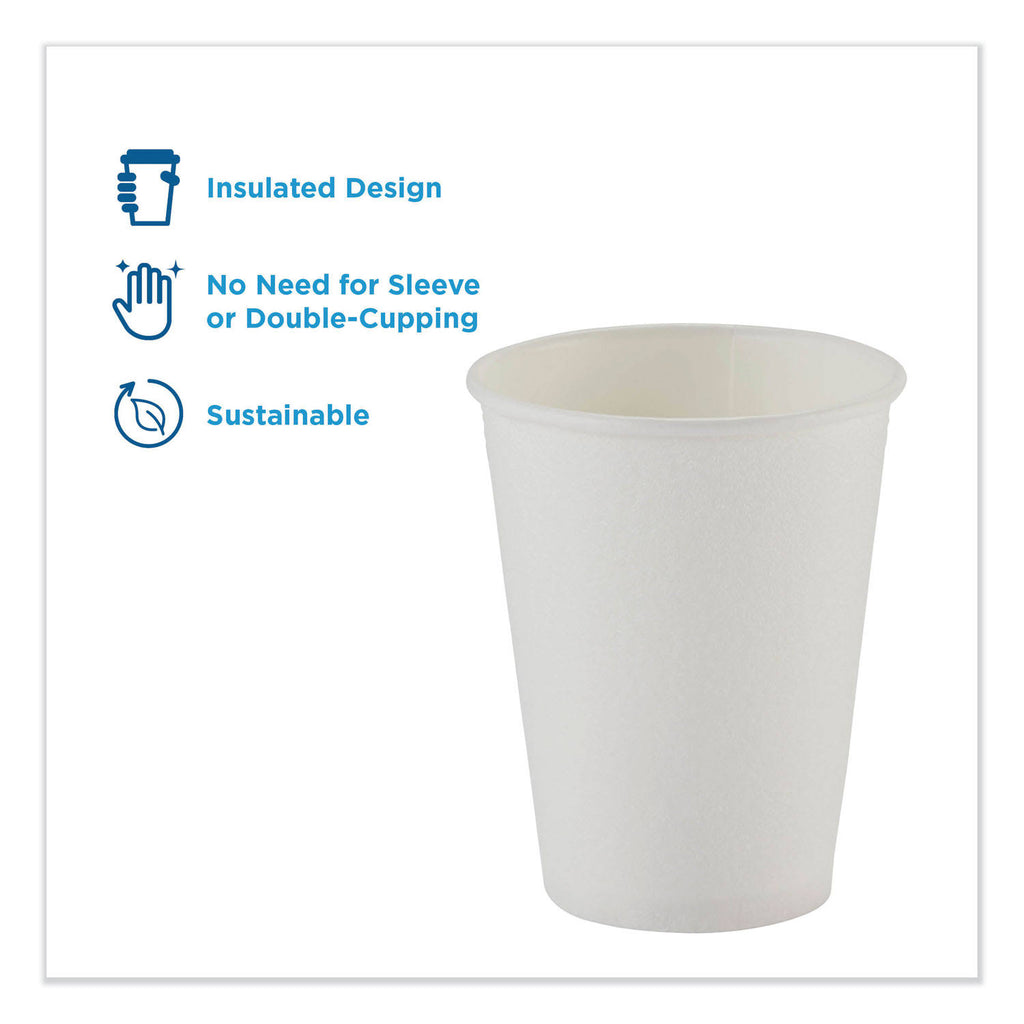 White 12 oz. Hot/Cold Cups Z4643