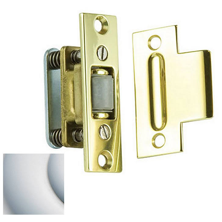 Roller Latch with T Strike Satin Chrome Finish L9545