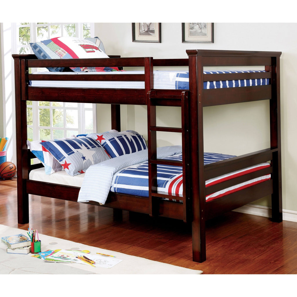 Walnut Solid Wood Bunk G80258