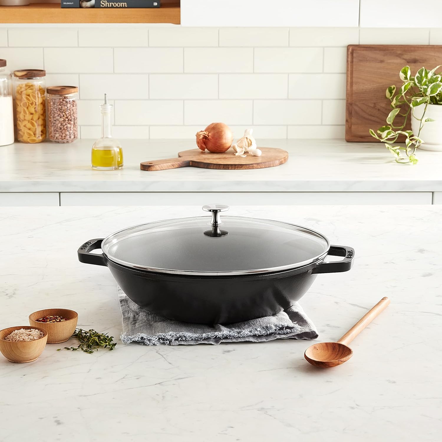Cherry Cast Iron Pan P526