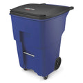 95 gal Blue Square Brute Rollout Container N57476
