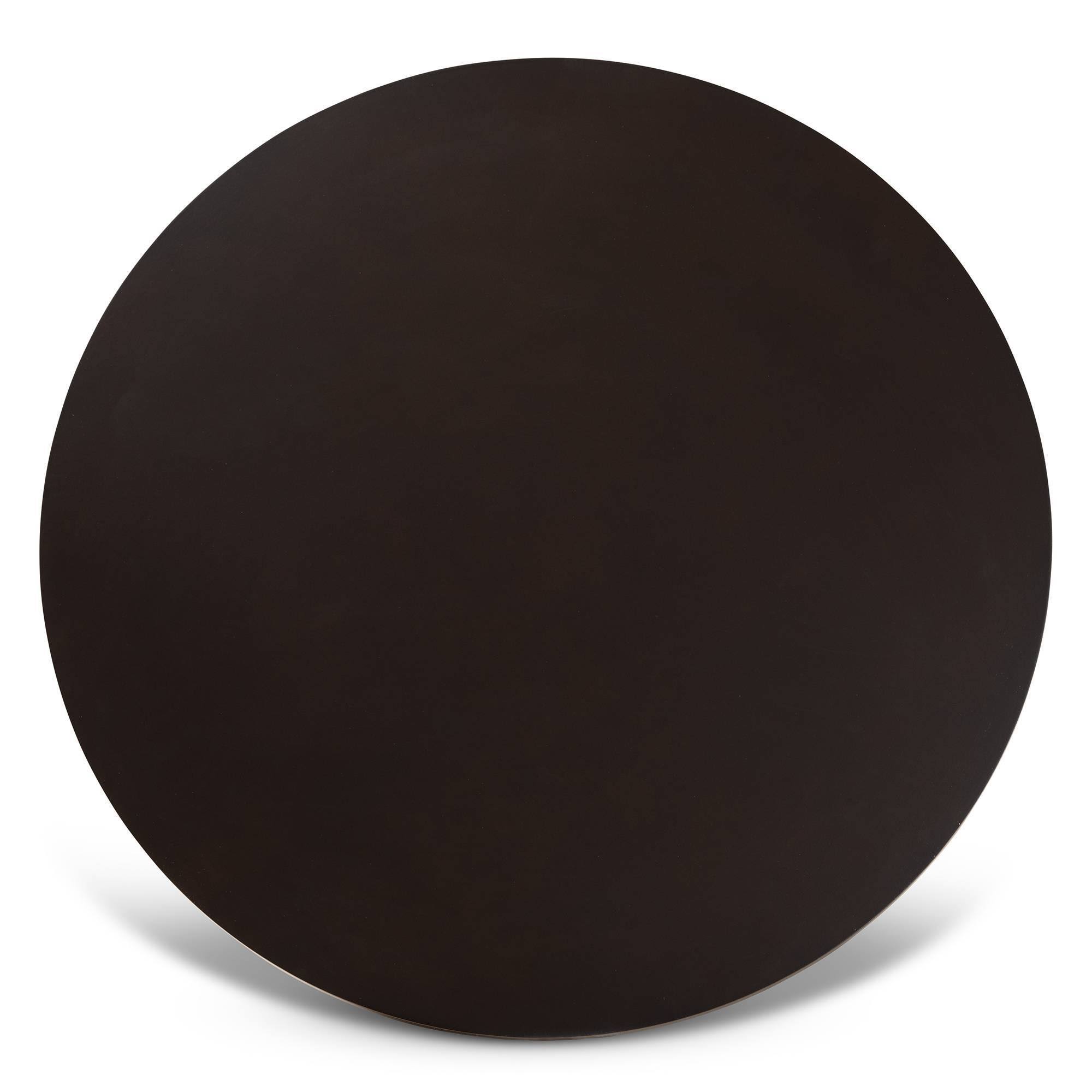 5-Piece Dark Brown Wood Dining Set Y597