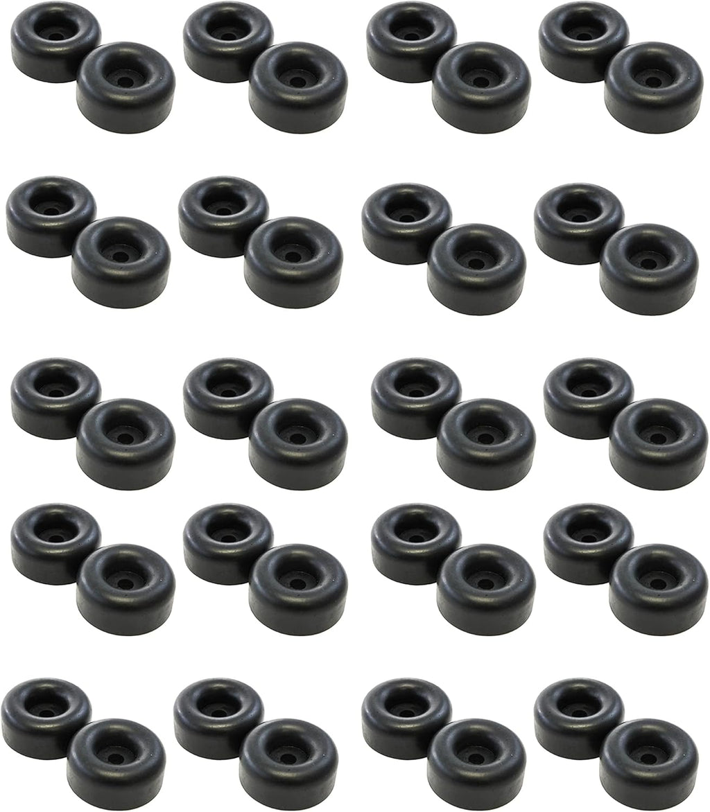 8 Rubber Bumpers 2.5 Inches Round Replacement Cargo Stop Y641971