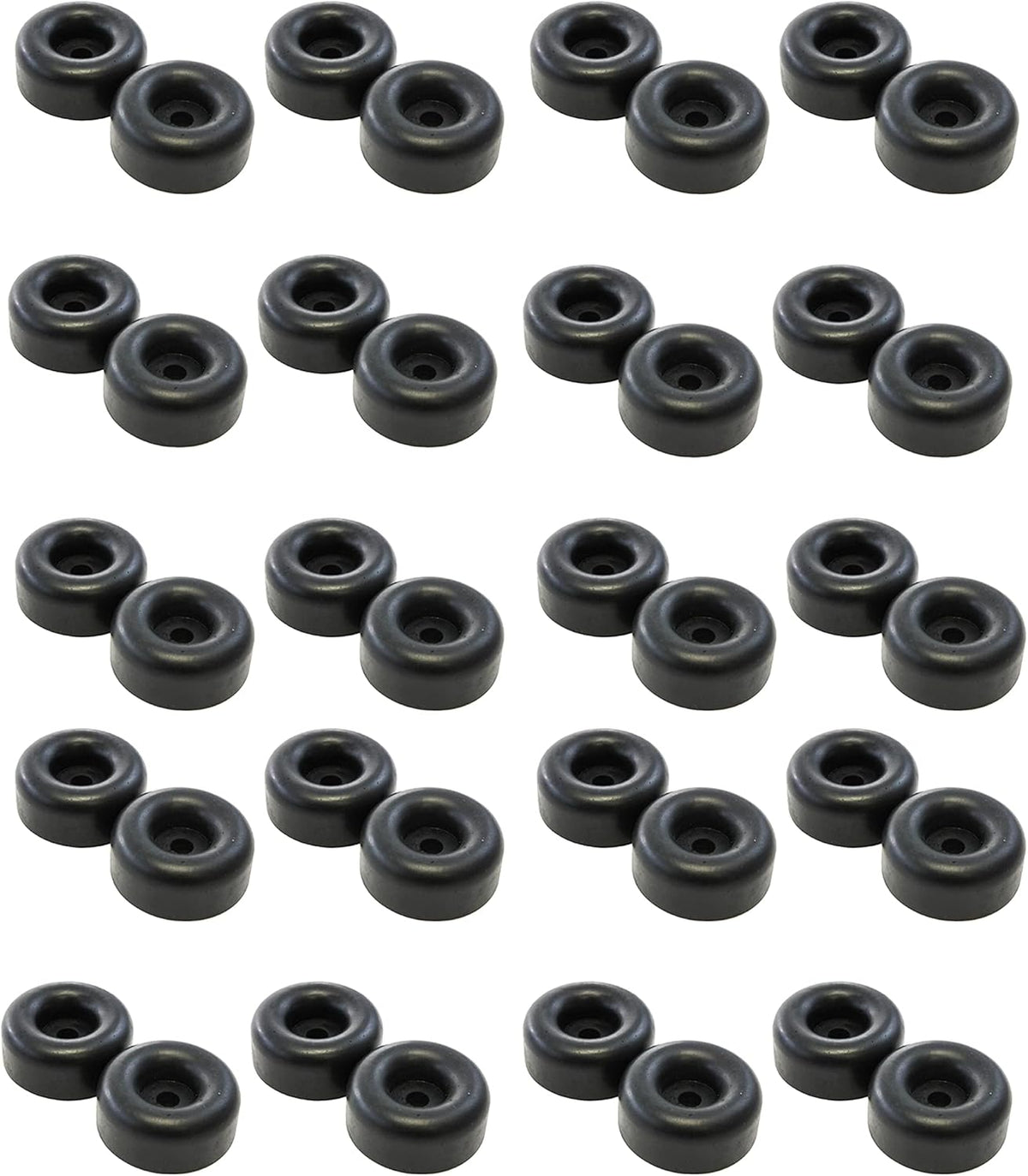 8 Rubber Bumpers 2.5 Inches Round Replacement Cargo Stop Y641971