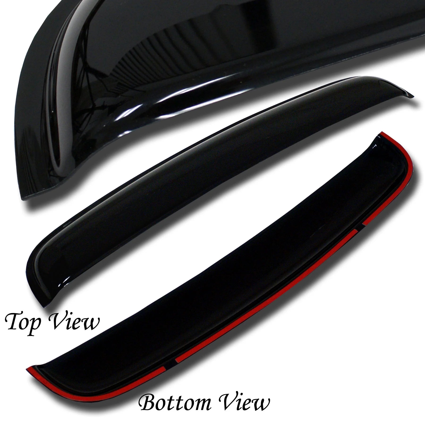 5 Pcs Outside Mount Window Visor and Sunroof Set L7613