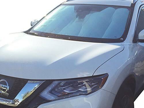 Custom-Fit Auto Sunshade for Nissan Rogue SUV, Silver Series U478