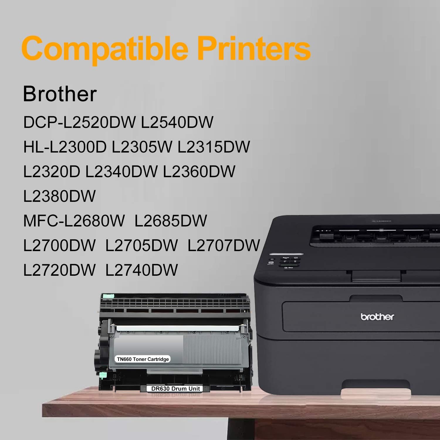 Compatible Drum Unit and Toner Cartridge Combo Pack T718