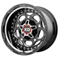 Gloss Black Milled Wheel M995