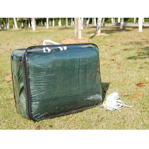 Green Rectangle Outdoor Sun Shade Sail Canopy I78232