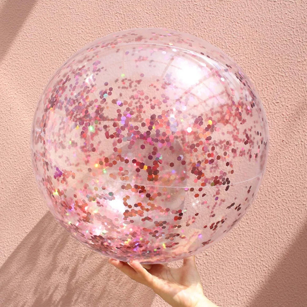 4 Pcs 40CM/60CM Glitter Ball and Pump Set V77946