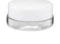 Clear Glass Concentrate Container with Black Cap 270 Count X4864