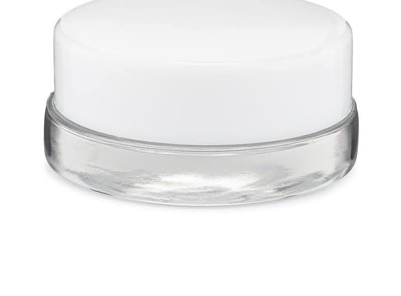 Clear Glass Concentrate Container with Black Cap 270 Count X4864